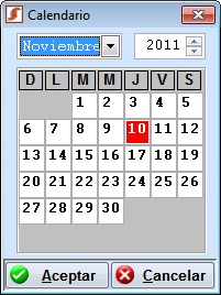 calendario