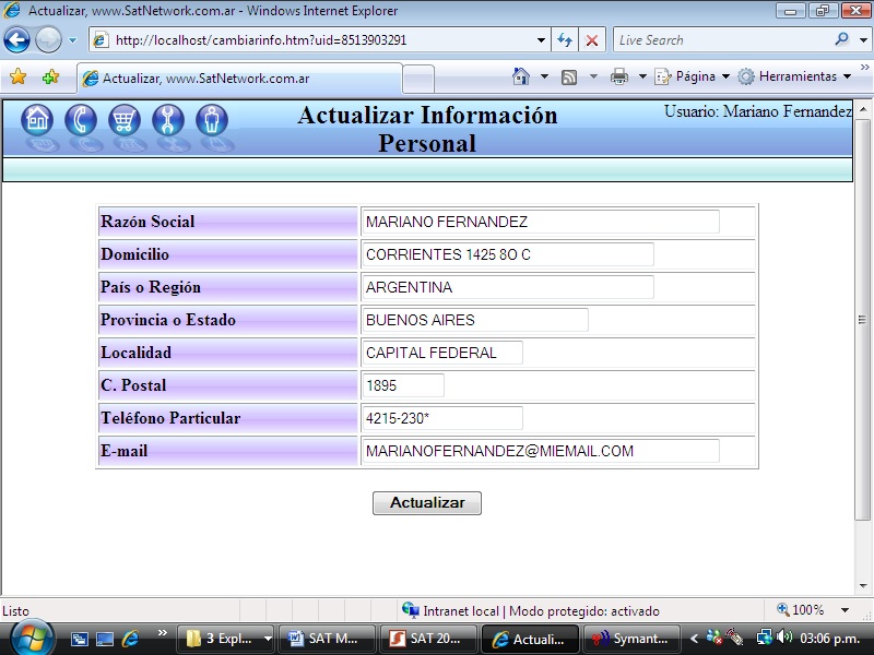 modificar